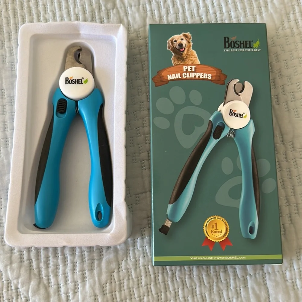 Dog nail clipper and tooth brush bundle